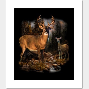 White Tail Deer Posters and Art